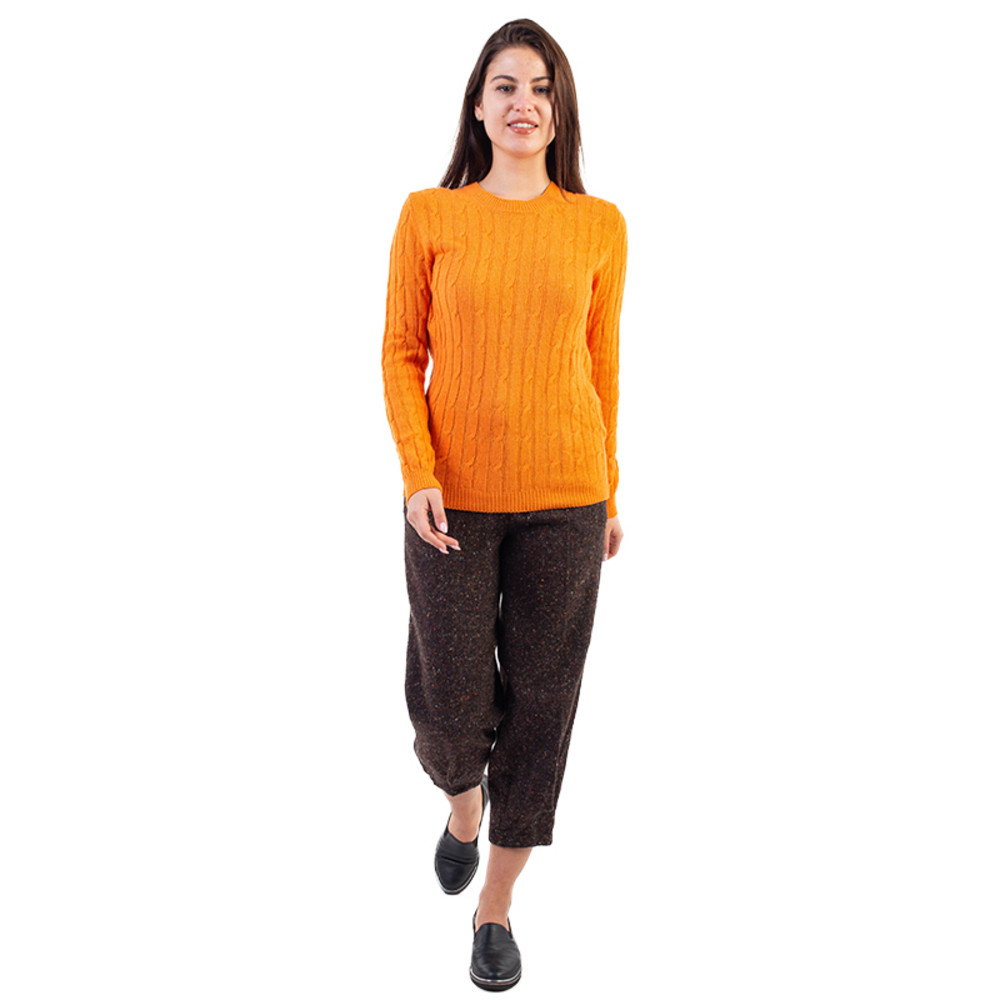 Academia Sweater Women size XXL Dark Orange